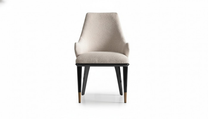 Group of dining room chairs, kitchen chairs set of 2 chairs, upholstered chairs, beige