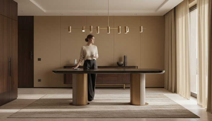 Dining table dining room table table wooden table wood dining room brown luxury