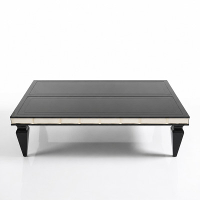 Coffee table, side table, coffee table, wood, living room, black