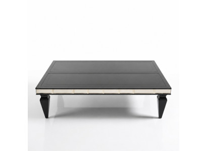 Coffee table, side table, coffee table, wood, living room, black