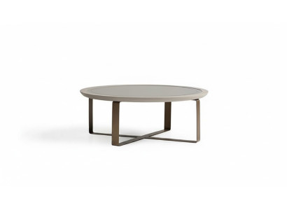 Modern coffee table side table coffee table sofa table beige metal