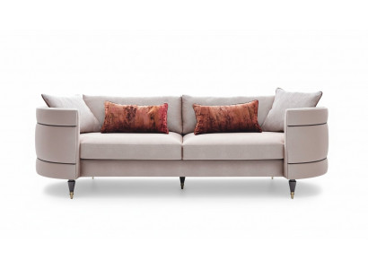 Fabric sofa four-seater sofa 4 seater upholstered sofa grey modern design