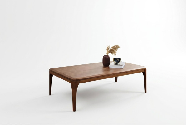 Coffee table side table living room end table wood brown