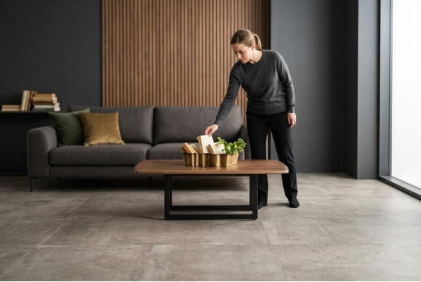 Coffee table coffee table sofa table coffee table brown living room wood