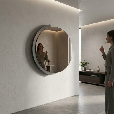 Mirror Round Wall Mirror Decorative Mirror Makeup Mirror Hallway Mirror