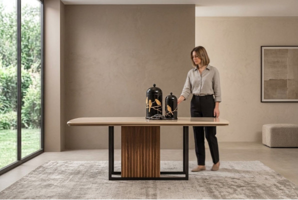 Dining table table dining room table wood brown modern dining room wooden table
