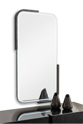 Modern black wall mirror makeup vanity mirror hallway mirror