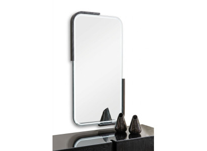 Modern black wall mirror makeup vanity mirror hallway mirror