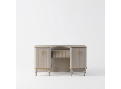 Beige Vanity Table Designer Dressing Table Bedroom Exclusive Furniture