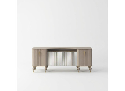 Modern beige sideboard luxurious living room wooden cabinet new