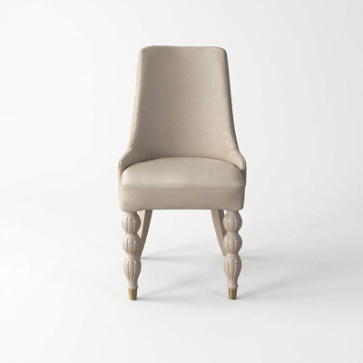 Modern dining room chairs designer kitchen chairs x6 beige upholstered chairs