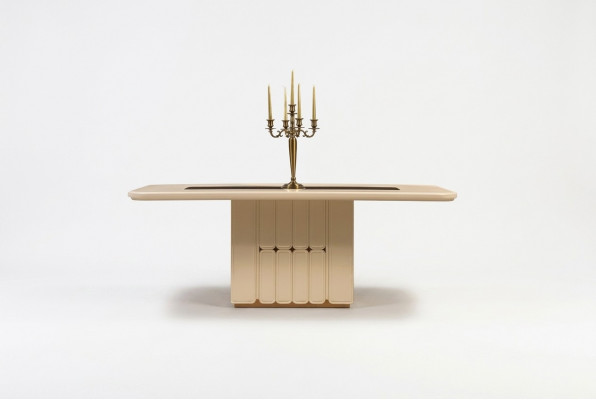 Modern dining table designer wood tables dining room luxurious furniture