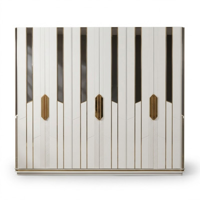 Wardrobe clothes cabinet wooden cabinet modern wardrobe white