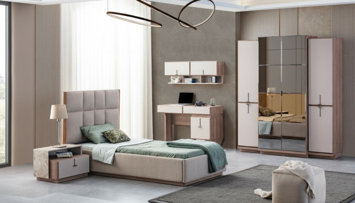 Modern children's room furniture designer bed desk wardrobe new