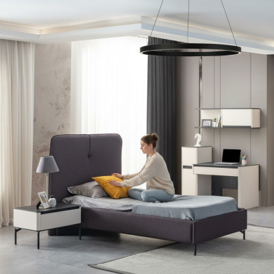 Children's furniture, children's bed, nightstand, luxurious desk, wooden furniture