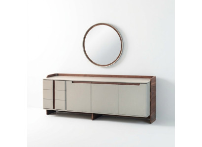 Modern sideboard designer living room sideboard luxurious cabinet 2-piece set