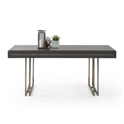 Modern dining table dining room table dining room furniture wood grey