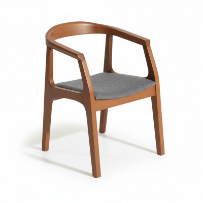 Set of 6 Dining Chairs Kitchen Chairs Wood Chairs Brown