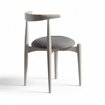 Seating set kitchen chairs dining chairs wooden chairs 4-piece chairs beige