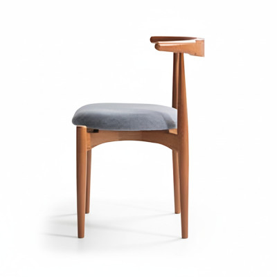 Wooden chair kitchen chair dining room chair brown wood furniture chair classic