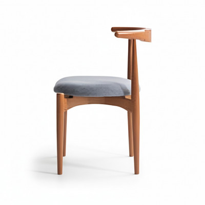 Seating set dining chairs kitchen chairs wood chairs brown 6-piece chairs