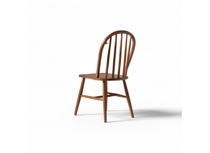Group of Wooden Chairs Kitchen Chairs Dining Room Chairs Set of 2 Brown Wood