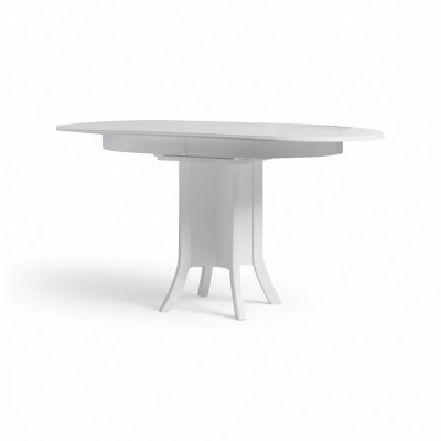 Extendable dining table wooden dining table wood table white