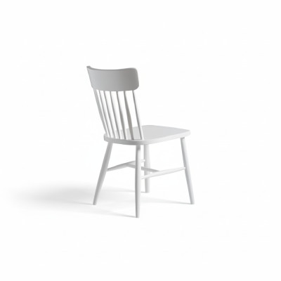 Dining chairs group wooden chairs kitchen chairs set of 4 pieces white wood