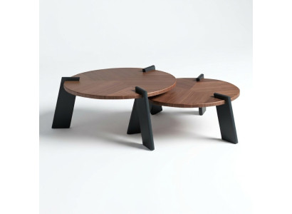 Coffee table side table wood brown table design