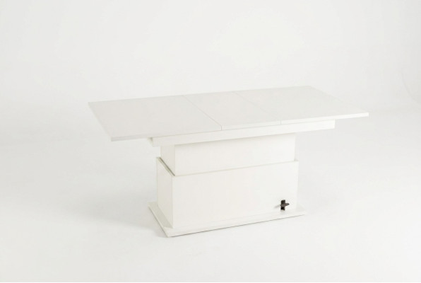 Extendable dining table coffee table wooden table coffee table furniture white