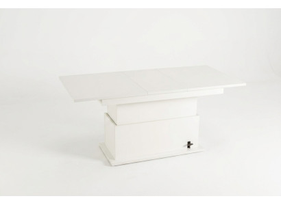 Extendable dining table coffee table wooden table coffee table furniture white