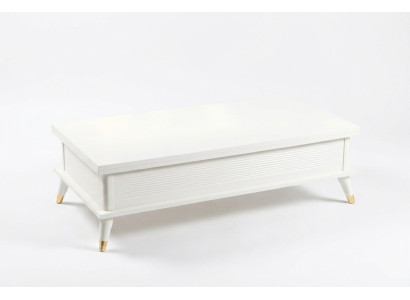 White coffee table extendable dining table table wood brown