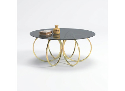 Gold coffee table living room side table table side table sofa table
