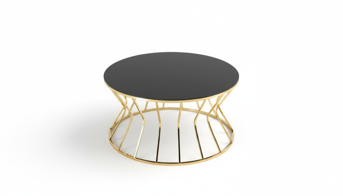 Modern sofa table coffee table side table gold table glass