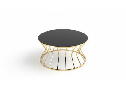 Modern sofa table coffee table side table gold table glass
