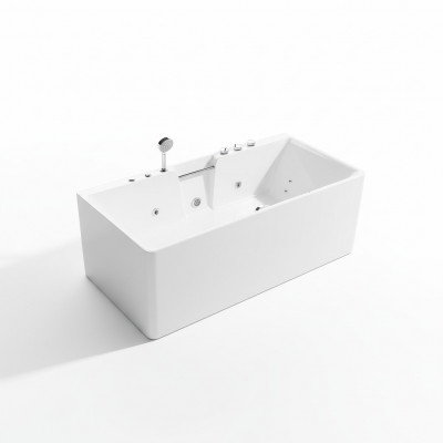 Whirlbath Indoor Whirlpool Bathtub Home Spa White Tub Relax