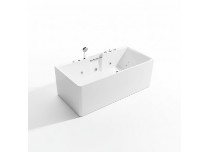Whirlbath Indoor Whirlpool Bathtub Home Spa White Tub Relax