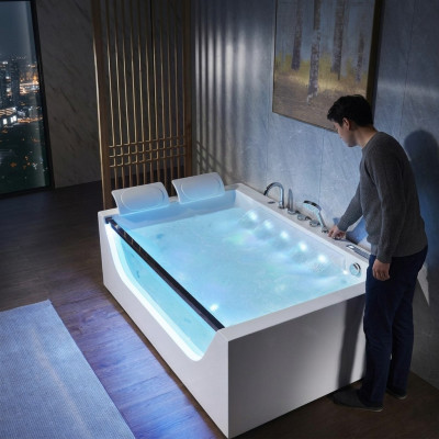 Indoor bathtub whirlpool hydrotherapy tub bathtub wellness