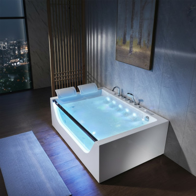 Indoor bathtub whirlpool hydrotherapy tub bathtub wellness