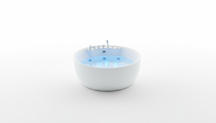 Indoor whirlpool bathtub whirlpool tub water jets spa tub relax 