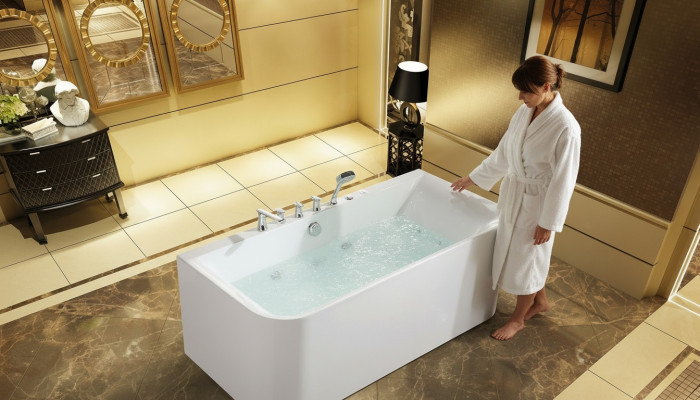 Bathtub Basin Spa Bathtubs Bathroom 170x80 Bathtubs White Acrylic Fittings