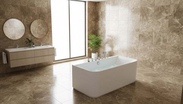 Bathtub Basin Spa Bathtubs Bathroom 170x80 Bathtubs White Acrylic Fittings