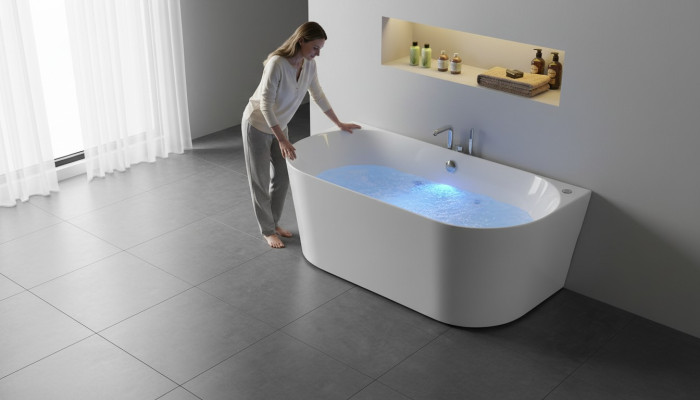 Relax Wanne Home Spa Indoor Bathtub Whirlpool White 