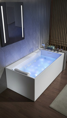 Design bathtub bubble whirlpool tub luxury tub wellness