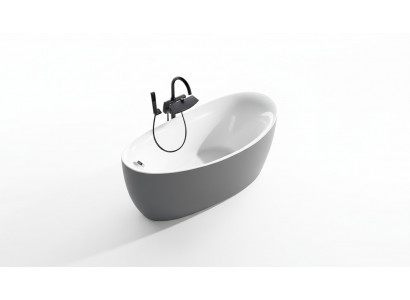 Acrylic bathtub tub freestanding bathtub modern bathroom.
