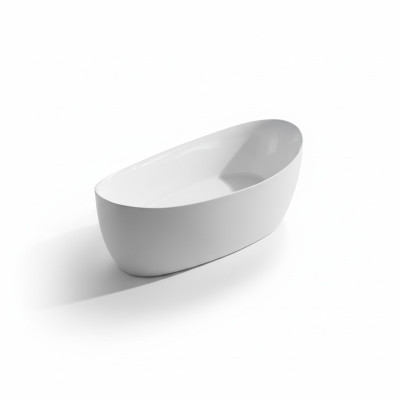 Bathroom acrylic bathtub freestanding modern.