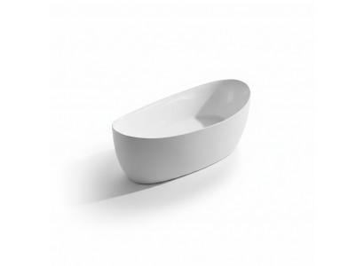 Bathroom acrylic bathtub freestanding modern.