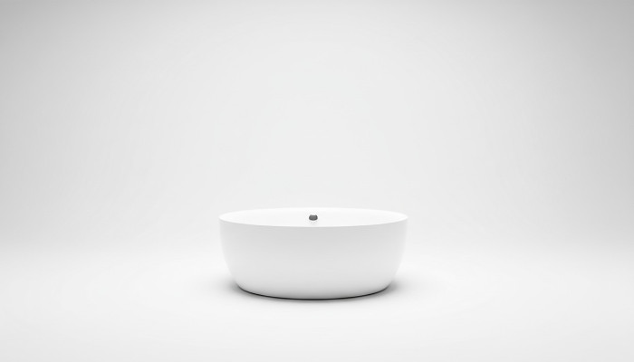 Round bathtub freestanding bathtub bathroom tub freestanding white
