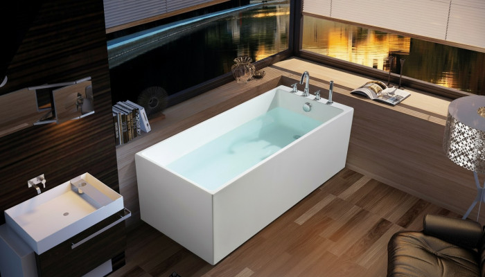 Luxury Bathtub Bathroom Acrylic Tub 140x70 Complete Design