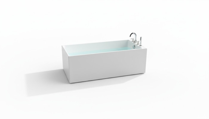 Luxury Bathtub Bathroom Acrylic Tub 140x70 Complete Design